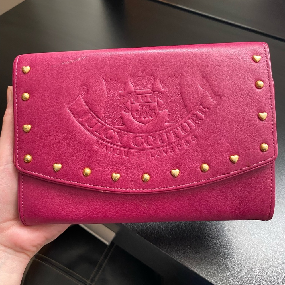 Juicy Couture Pink Scottie Dog Crossbody Bag Y2K